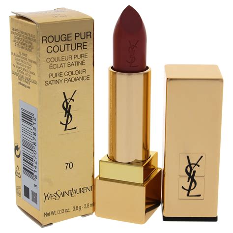 ysl rouge pur couture 70 le nu ราคา|YSL pur couture color.